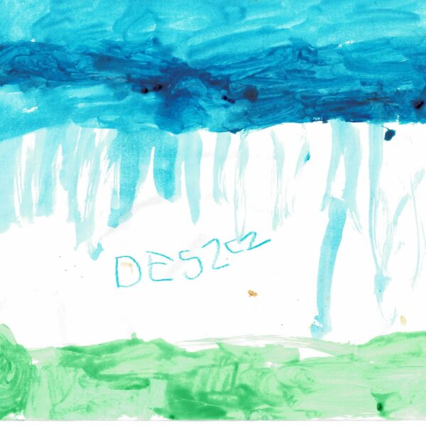 "Kapie sobie deszczyk" śpiewanka eolska MP3 + zapis nutowy